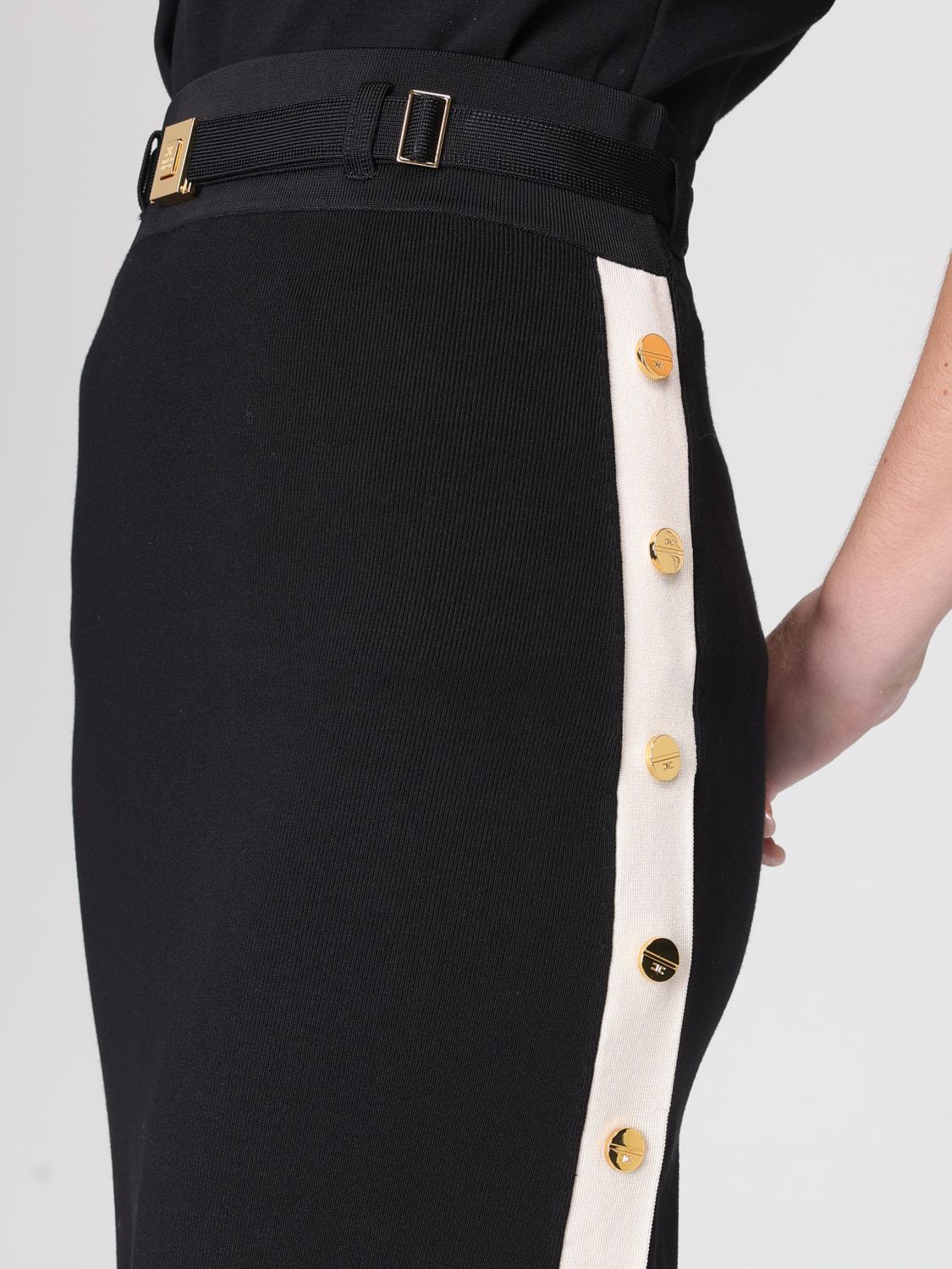Skirt Woman color Black
