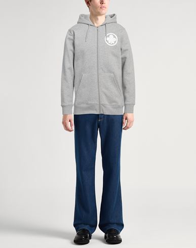 Man Sweatshirt Light grey Size L Cotton, Polyester