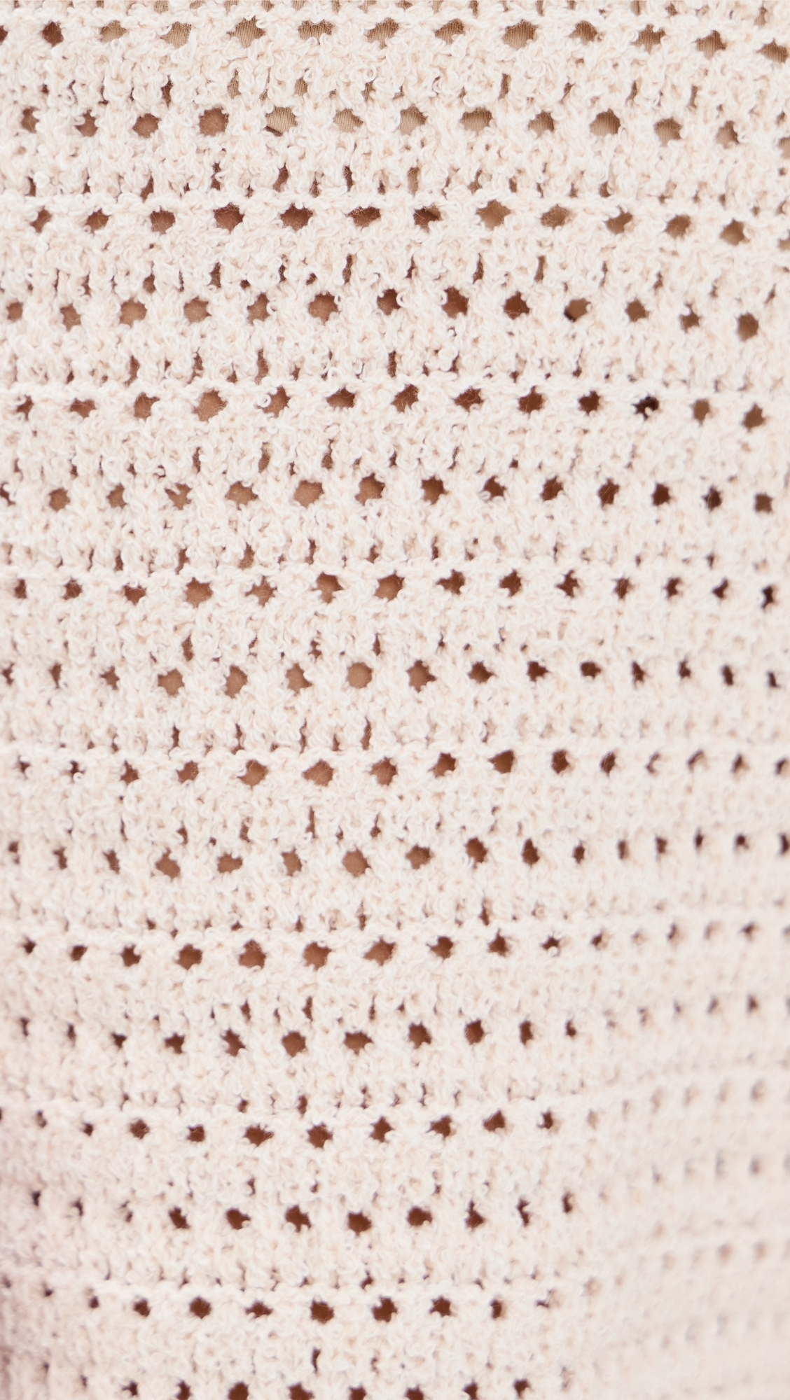Stella Crochet Pants Cream