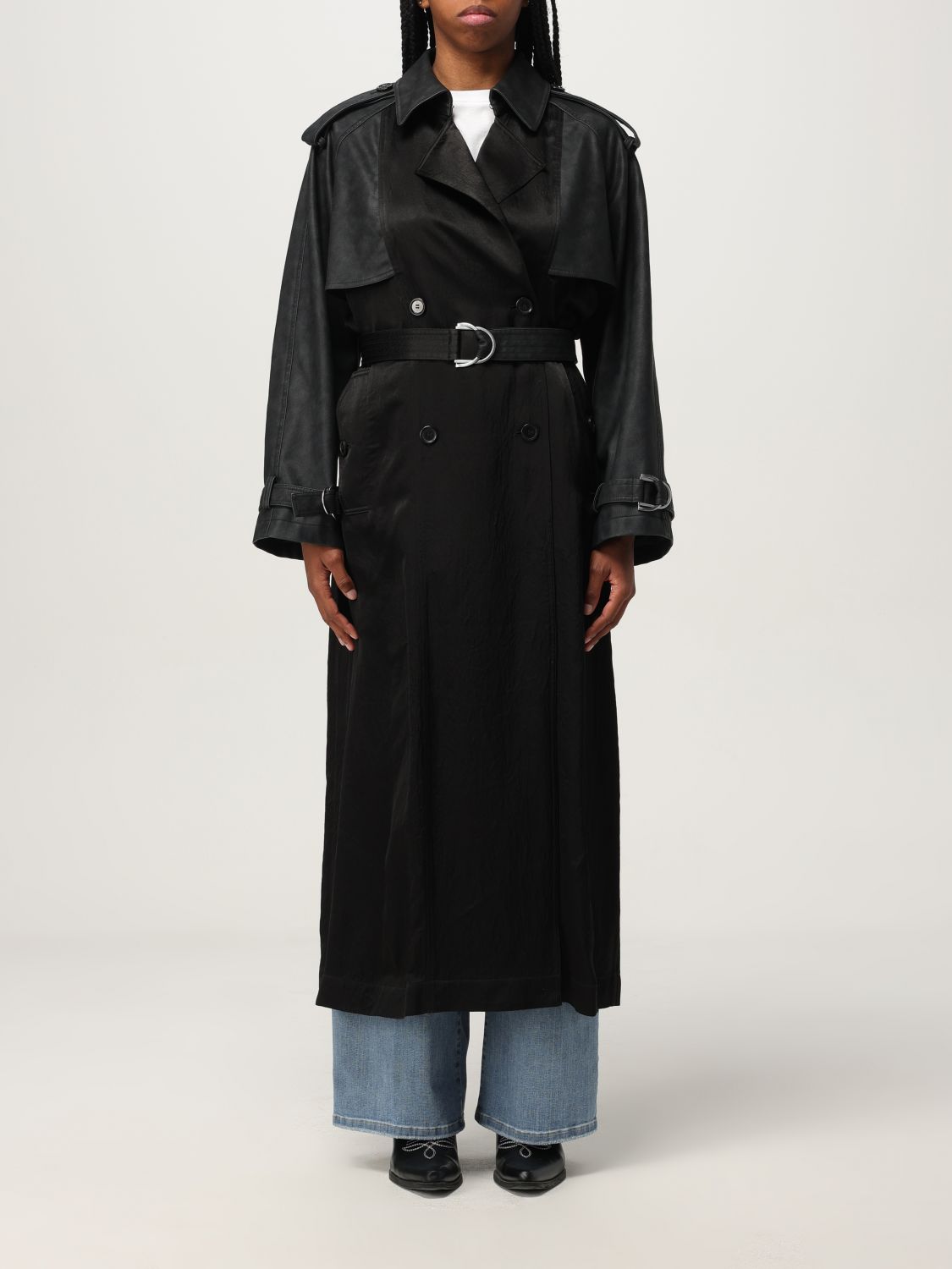 Coat Woman color Black