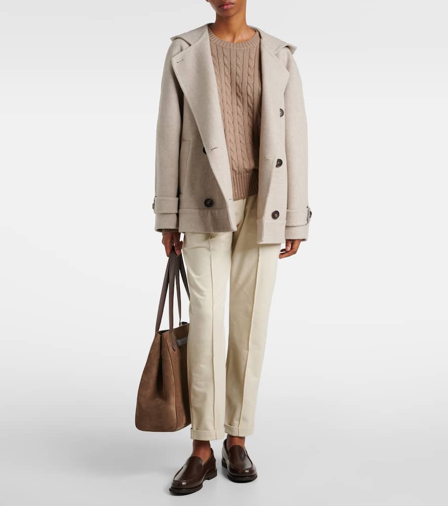 Cotton-blend sweater