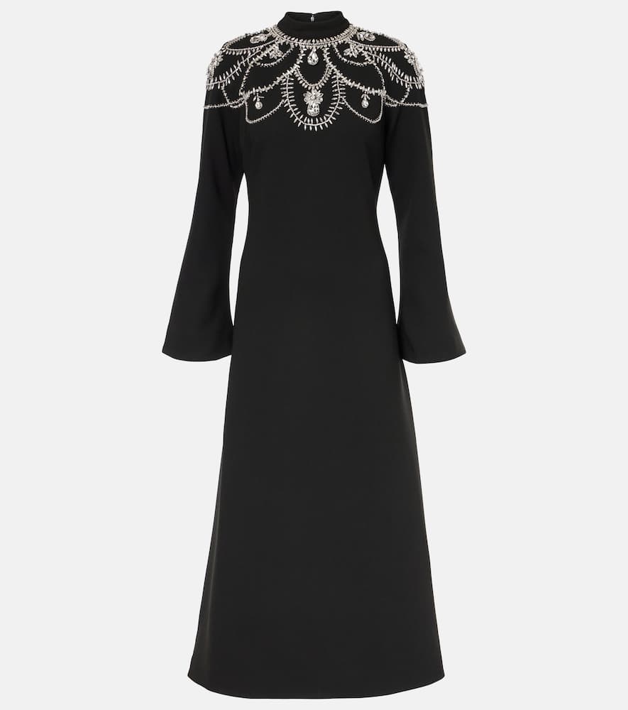 Odetta embellished midi dress