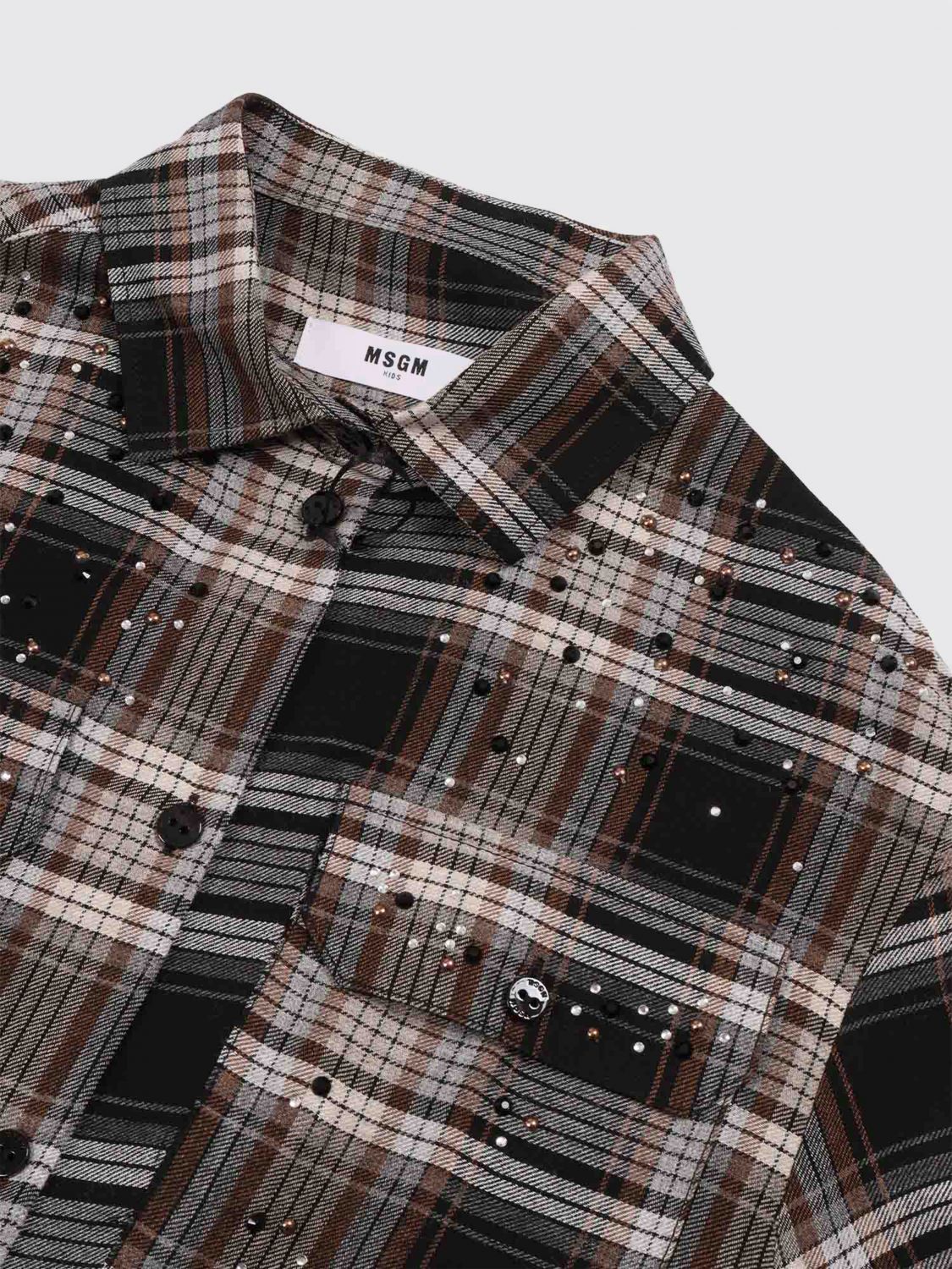 Shirt Kids color Brown