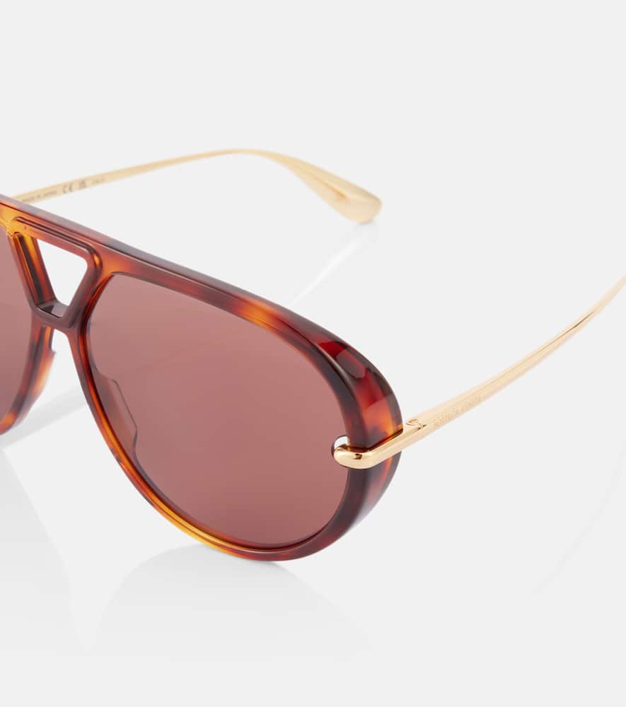 Drop aviator sunglasses