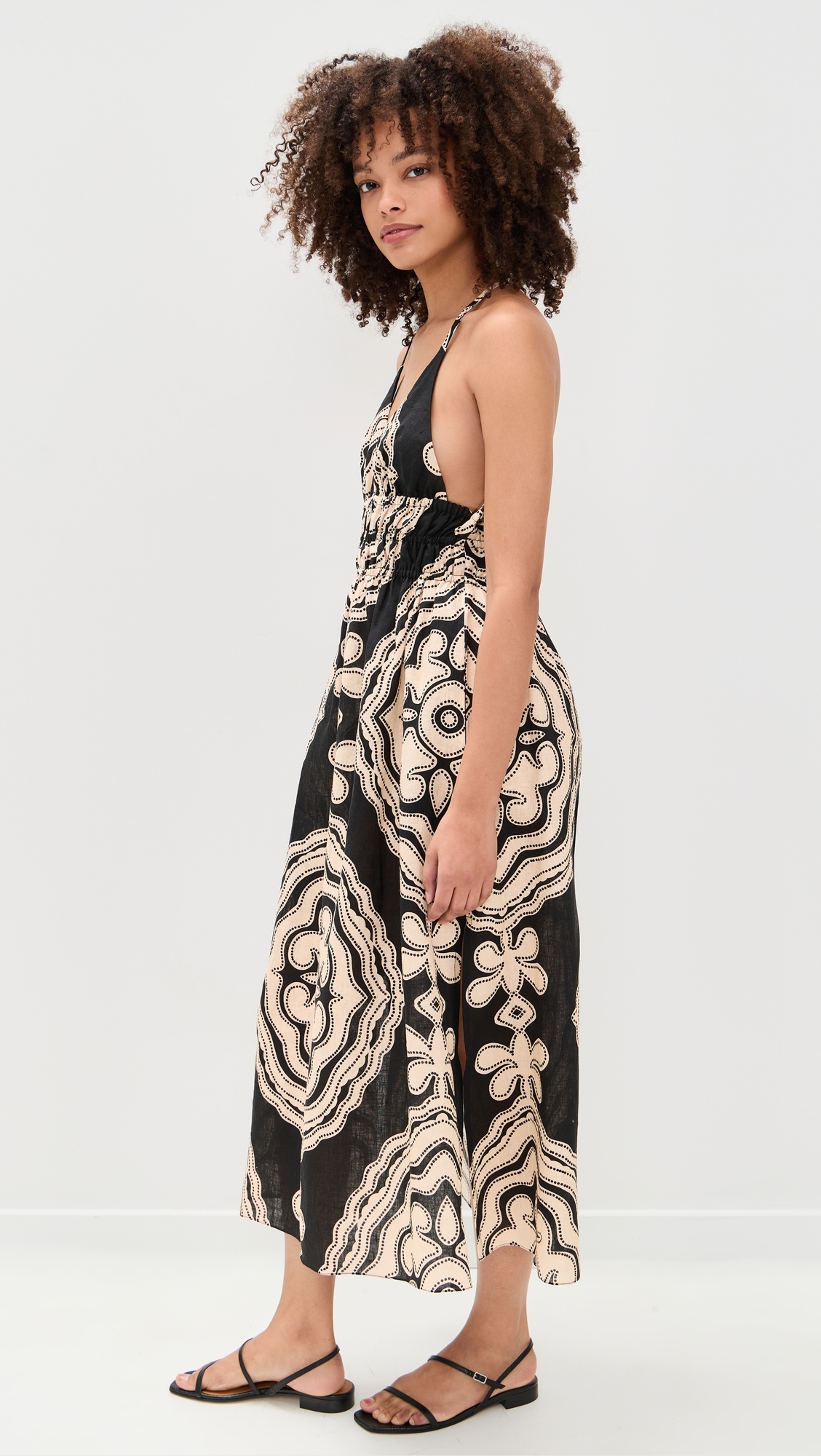 Gete Triangle Dress Niku Black