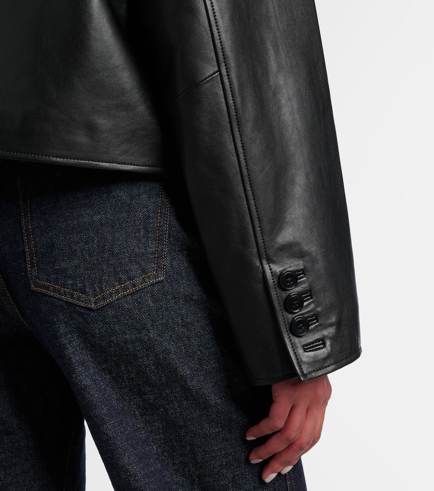 Leather jacket
