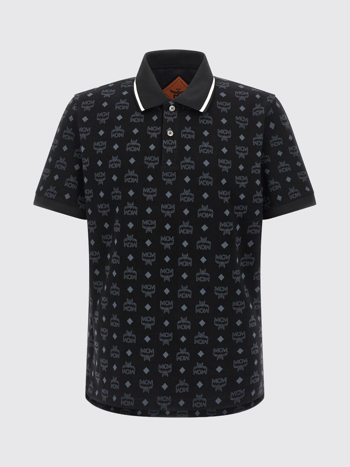 Polo Shirt Men color Black