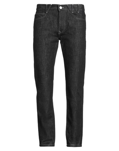 Man Jeans Black Size 30 Cotton