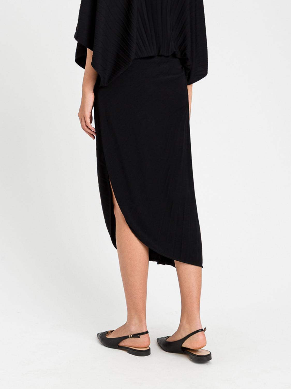 Skirt Woman color Black
