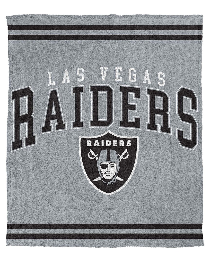 Las Vegas Raiders Nfl Team Classic Logo Fleece Blanket