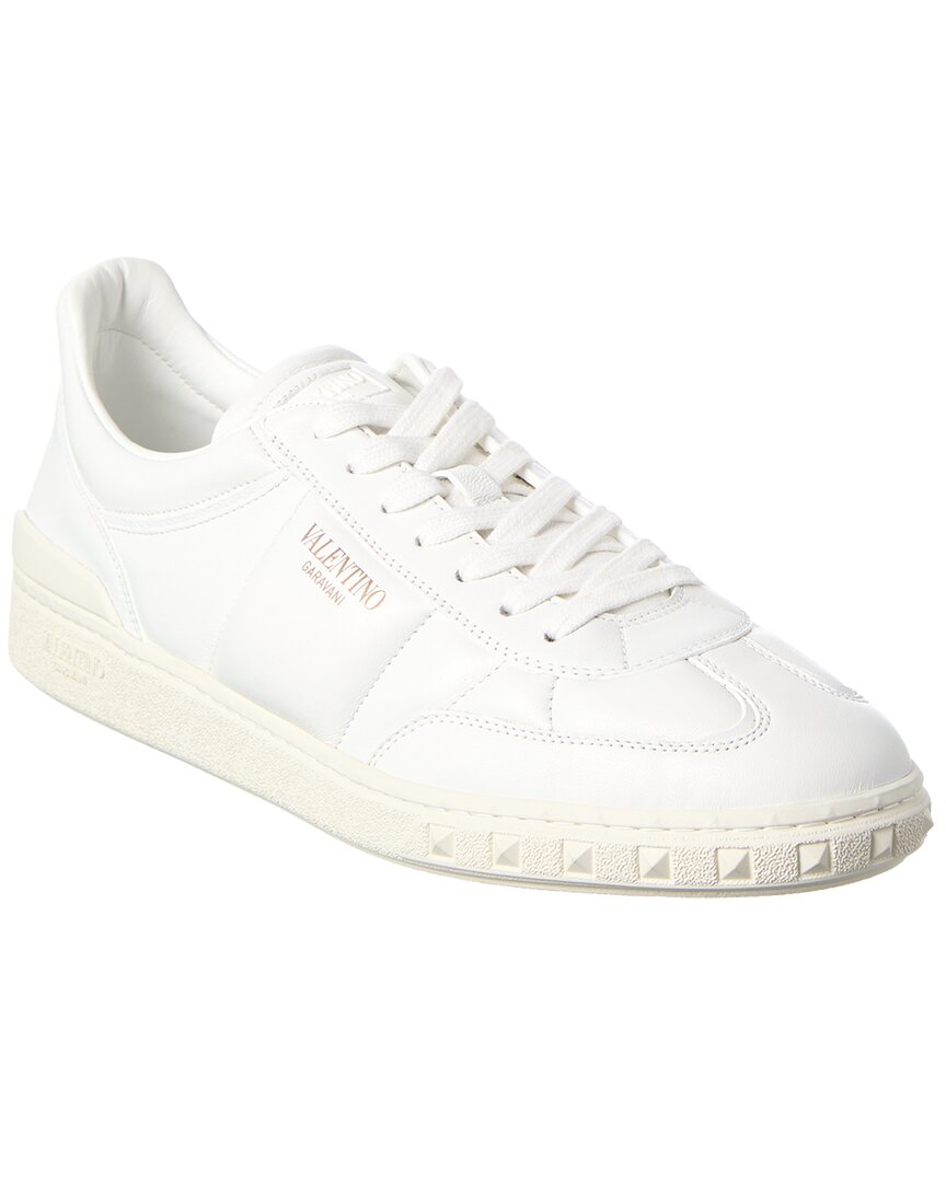 Rockstud Leather Sneaker