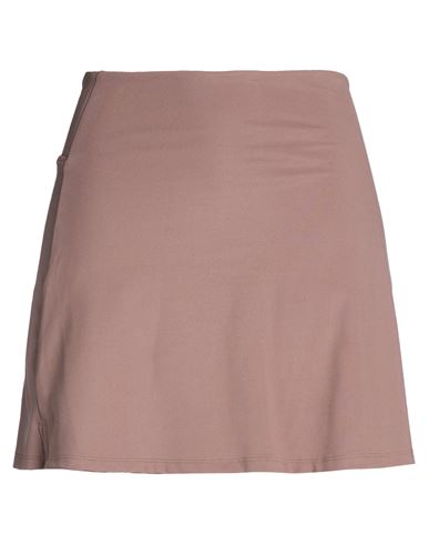 Woman Shorts & Bermuda Shorts Taupe Size L Recycled polyester, Elastane