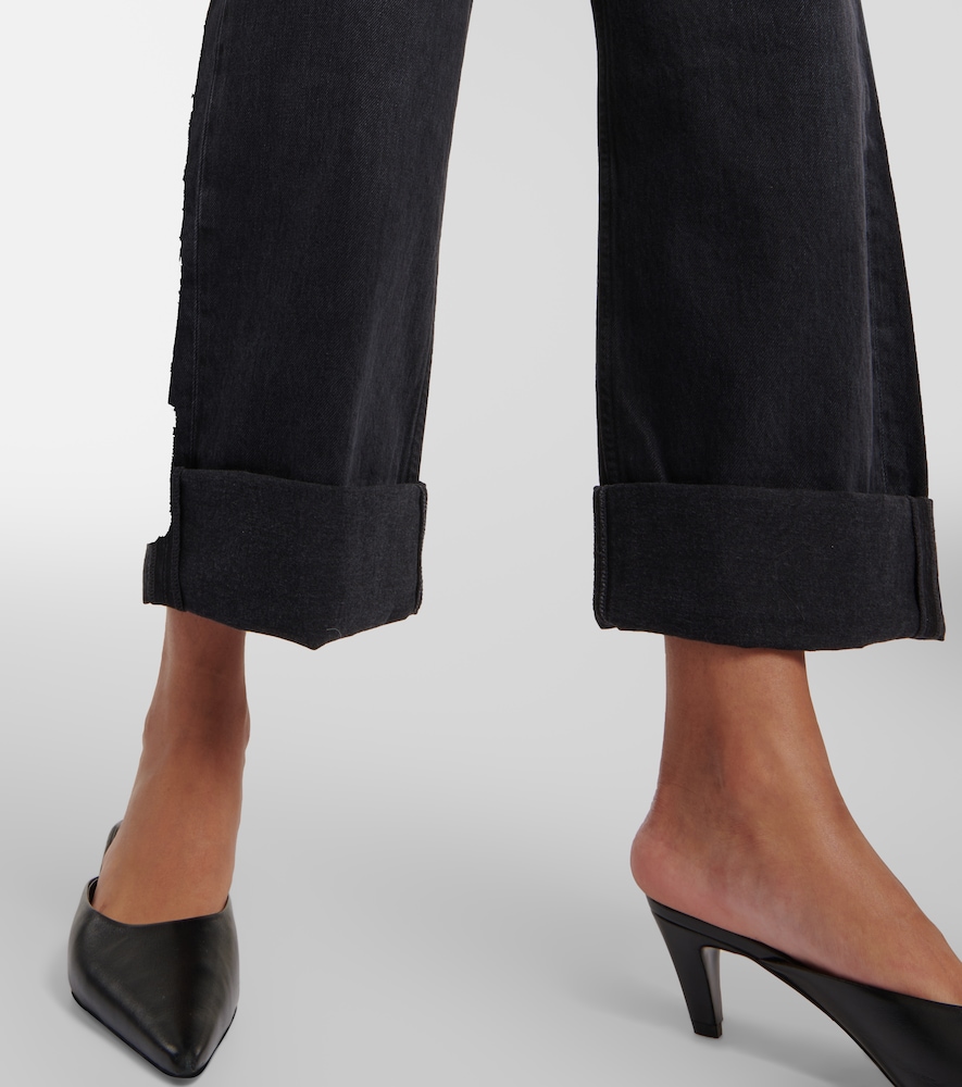 Ayla high-rise wide-leg jeans