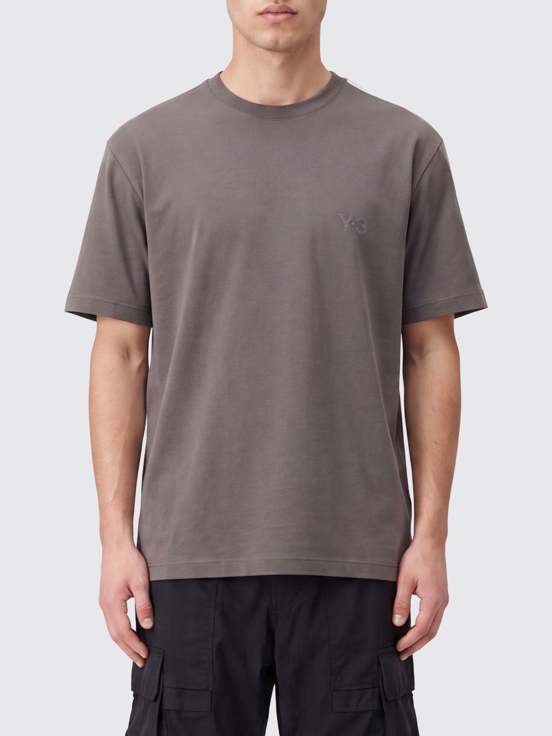 T-shirt Y-3 Gradient Stripes Short Sleeve T-Shirt Grey Five