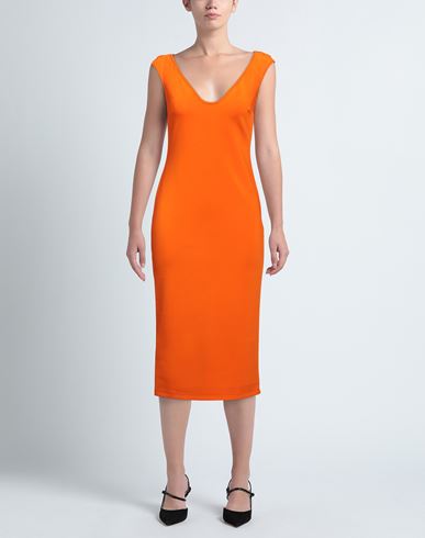 Woman Midi dress Orange