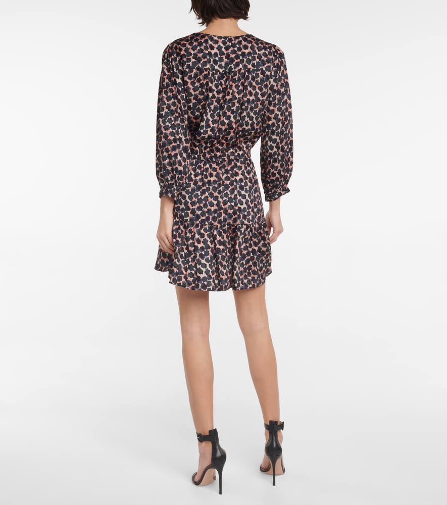 Yena printed minidress
