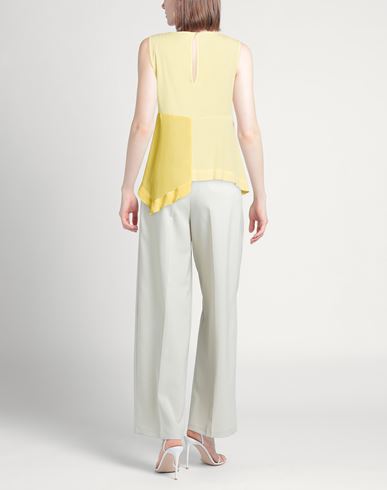 Woman Top Yellow Size 6 Viscose, Cupro