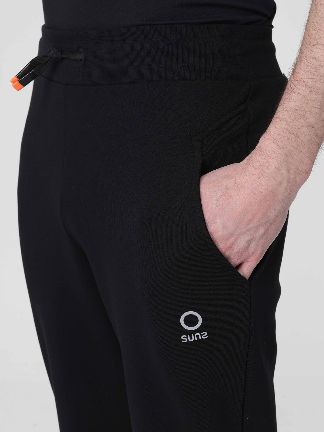Pants Men color Black