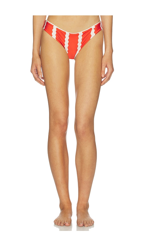 Ancora Bora Bikini Bottom in Orange. - M also in L, S