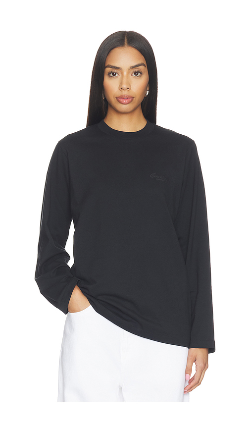 Fear of God ESSENTIALS Classic Long Sleeve Tee in Black. L. Also in XS