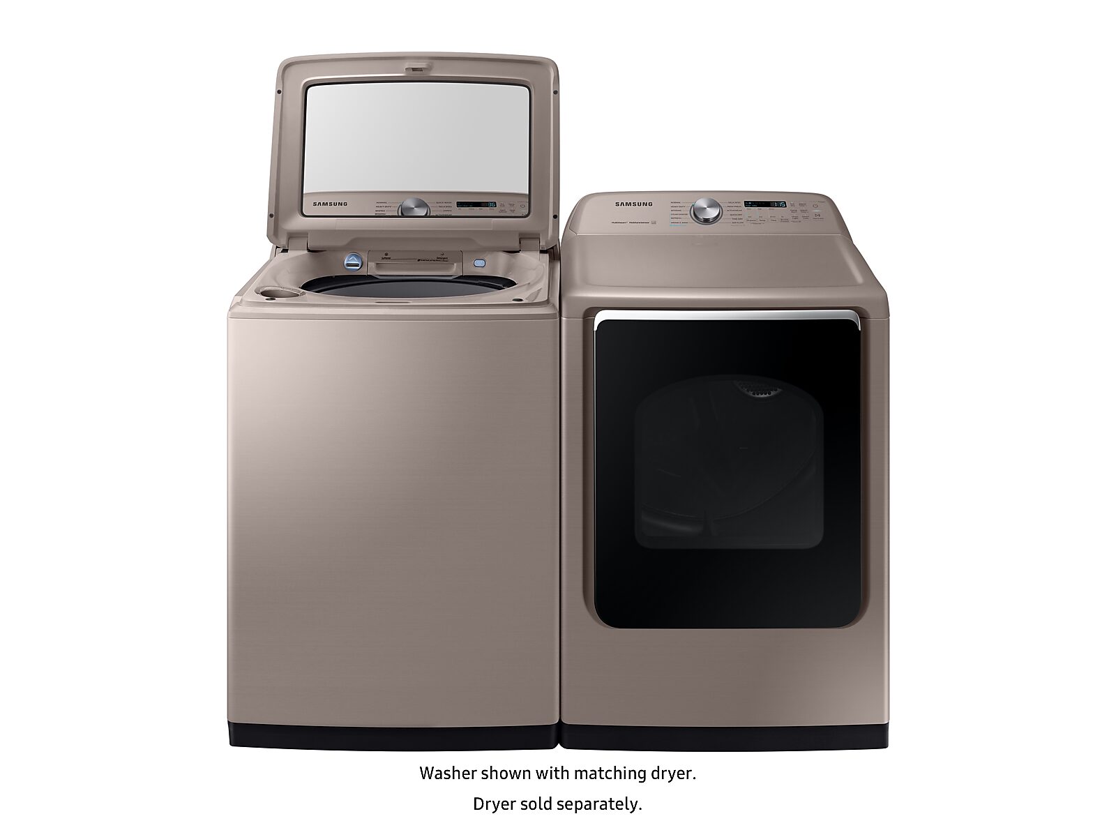 5.4 cu. ft. Top Load Washer with Super Speed in Champagne(WA54R7600AC/US)