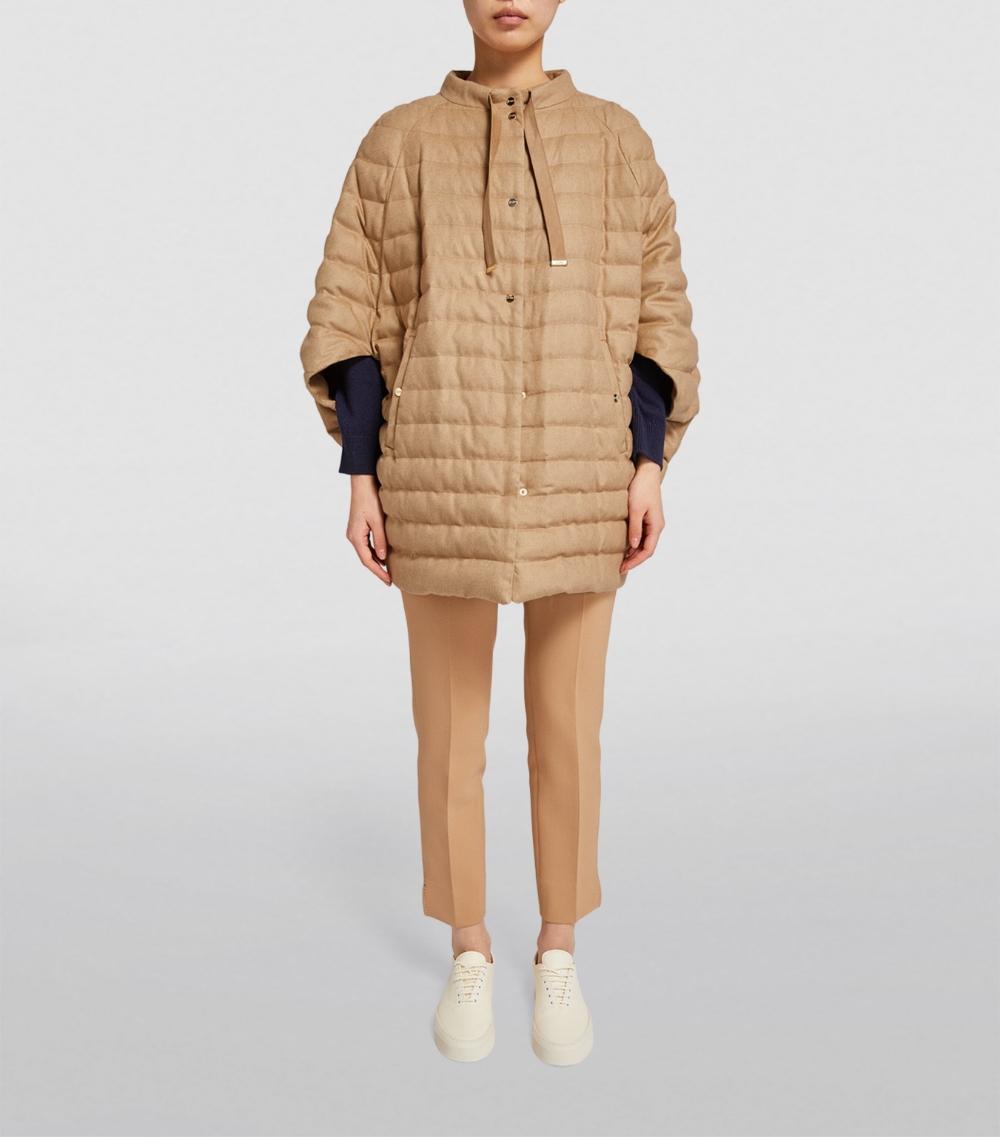 에르노 Mantella Puffer Cape