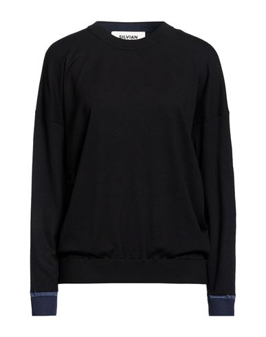 Woman Sweater Midnight blue Size L Viscose, Polyester