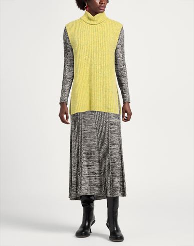 Woman Turtleneck Lime green Size 2 Acrylic, Alpaca wool, Polyamide, Wool