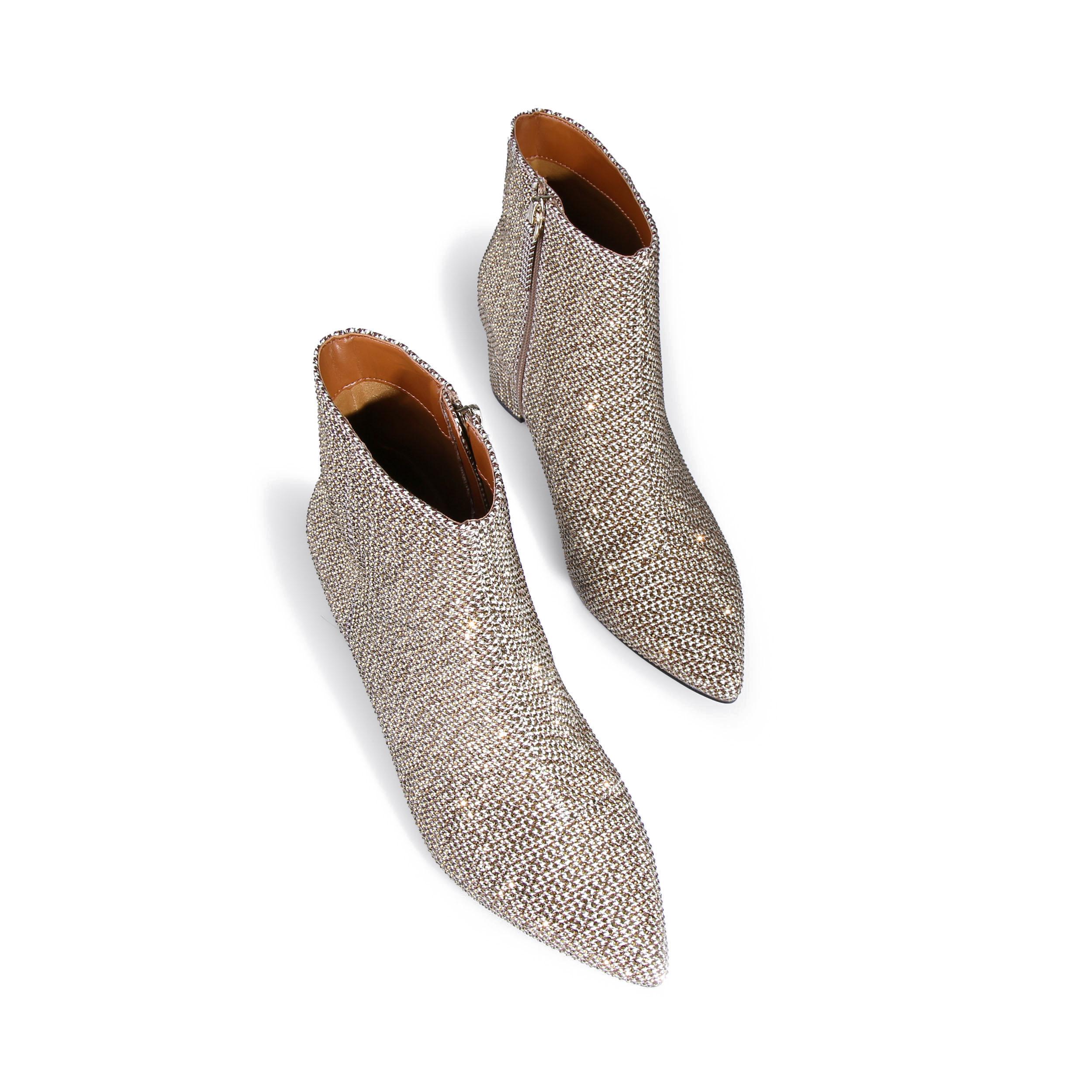 Kurt Geiger London Womens Burlington Ankle Boots - Beige