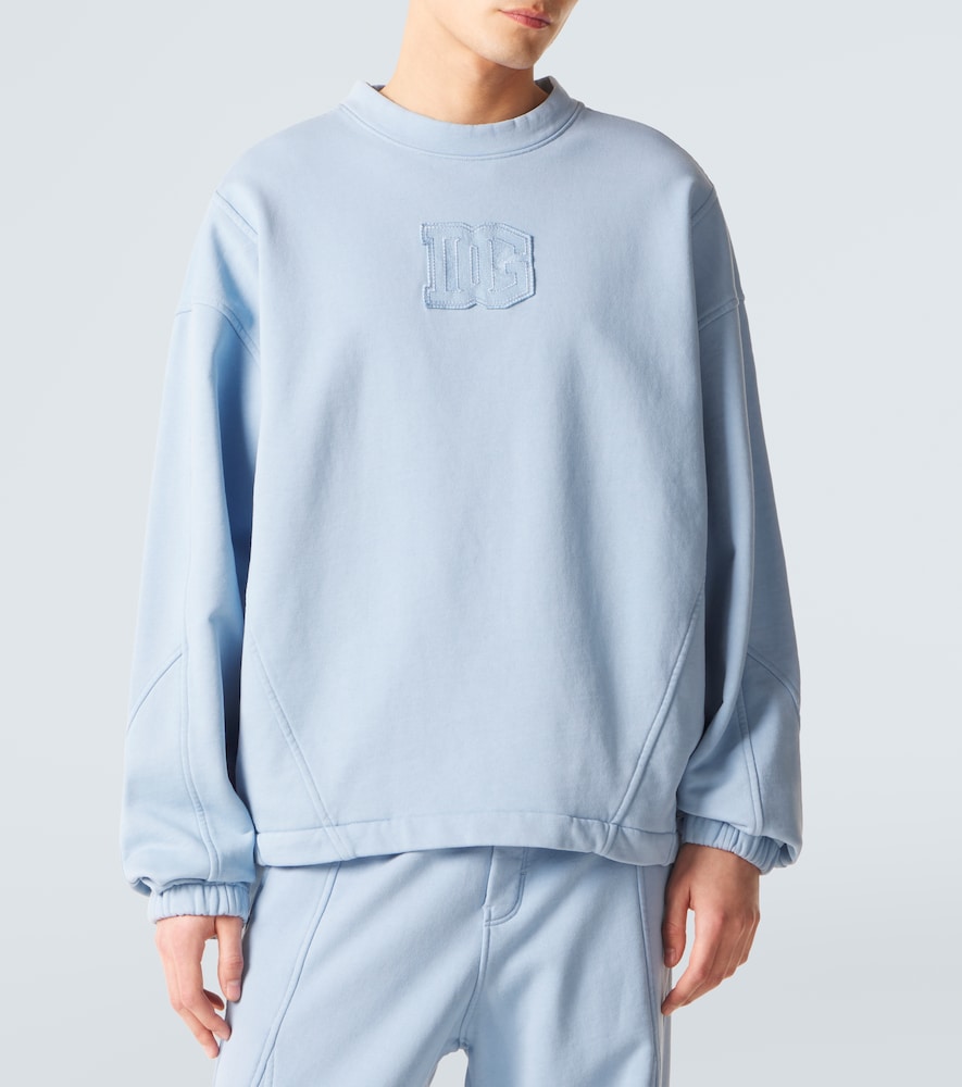 DG cotton jersey sweatshirt