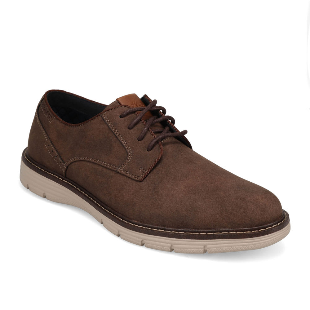 Mens Emil Nubuck Casual Lace-Up Oxford