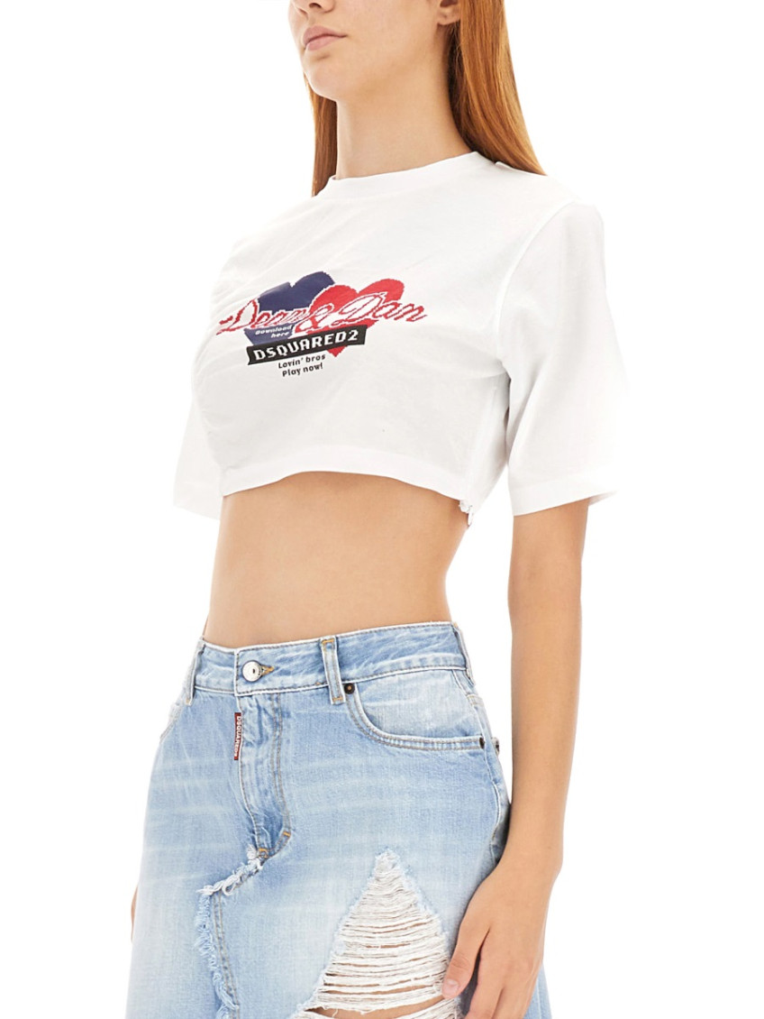 Cropped Fit T-shirt