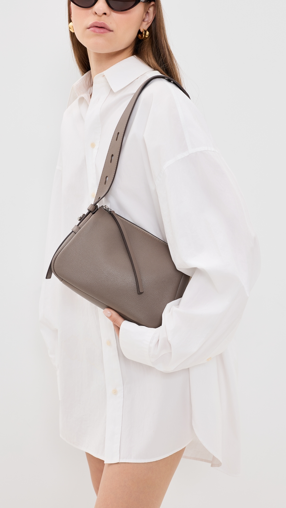 Romy Small Shoulder Bag Wild Mushroom One Size