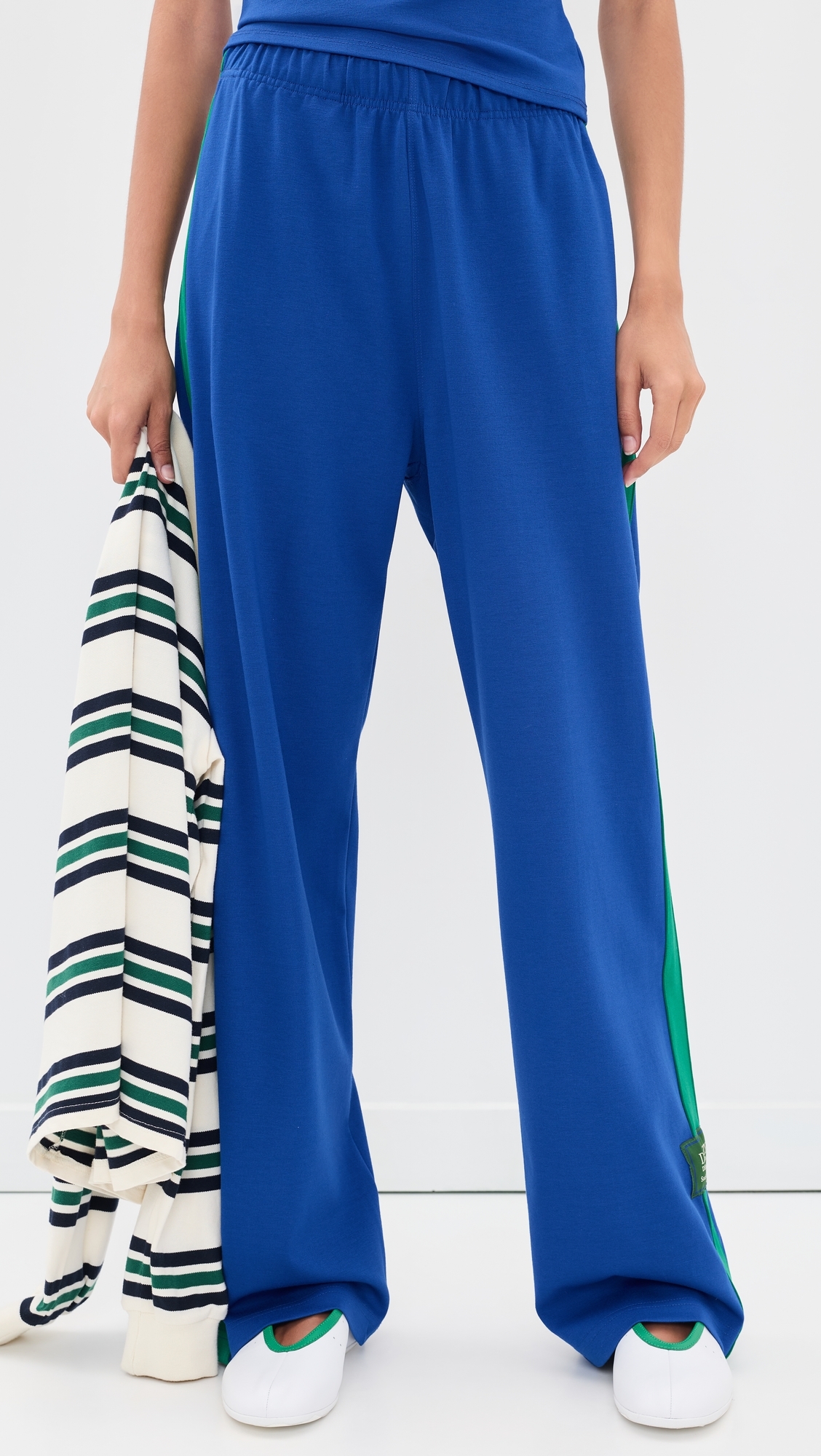 Ponte Track Pants ROYAL BLUE