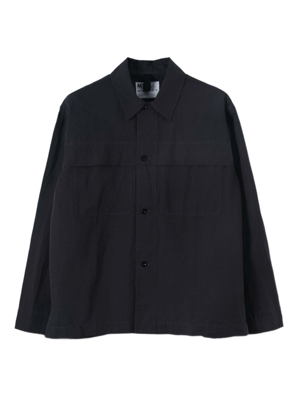 Storm-flap shirt - Grey