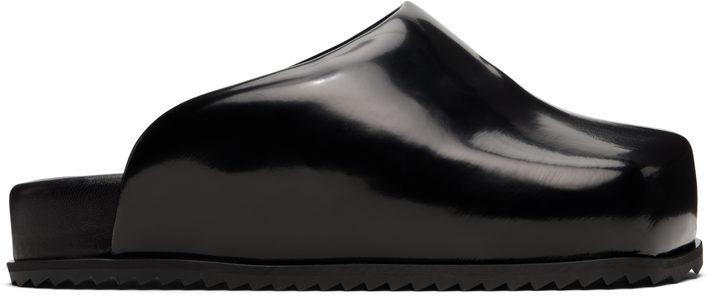 Black Truck Slide Loafers