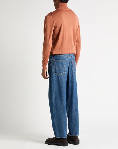 Man Turtleneck Rust Size 38 Cashmere, Silk