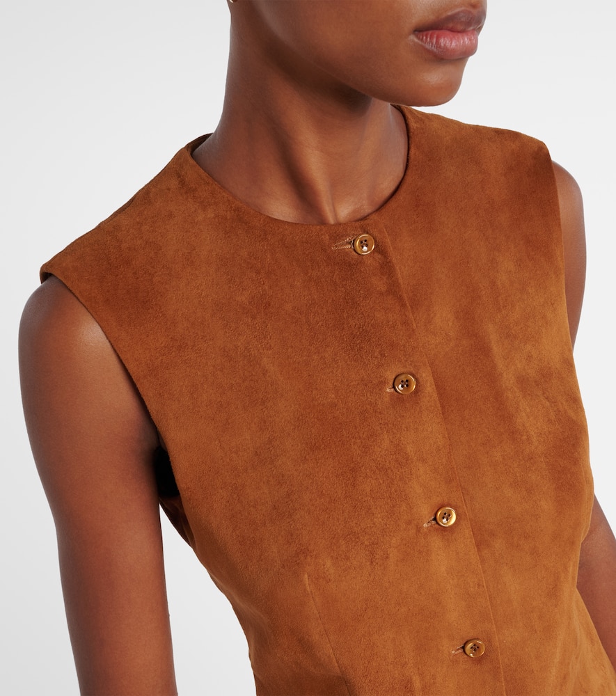 Casino suede vest
