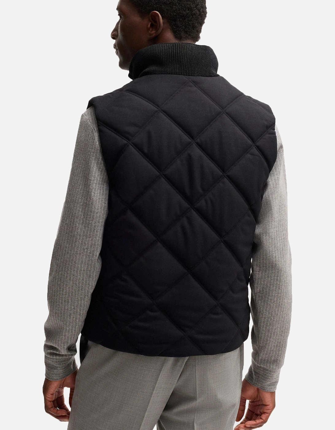 Men's Boss C-contino Gilet Black - Size: 42