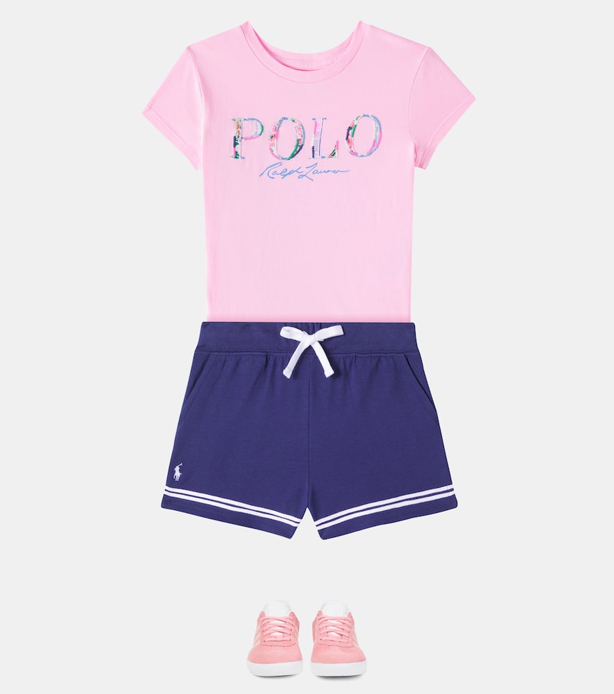 Polo Ralph Lauren Kids Cotton piqué shorts
