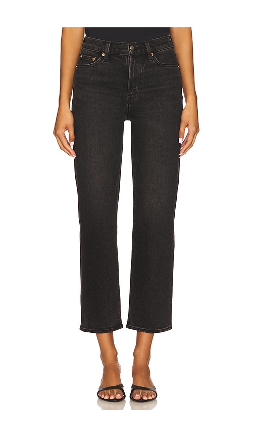 PISTOLA Charlie High Rise Classic Straight Ankle Jeans in Dark Midnight. 33 also , 26, 27, 28, 29, 30