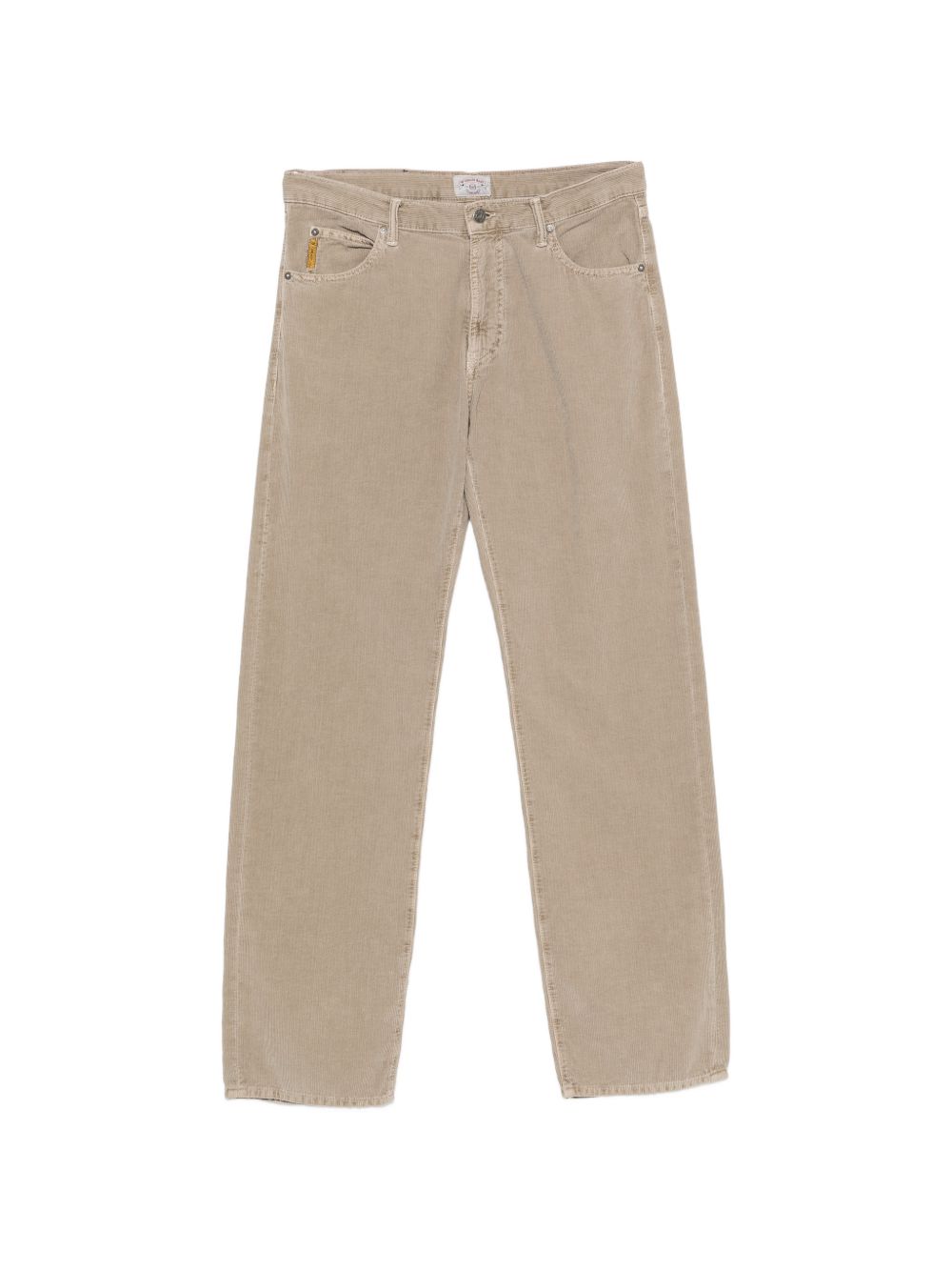 Cotton Corduroy Jeans — Beige