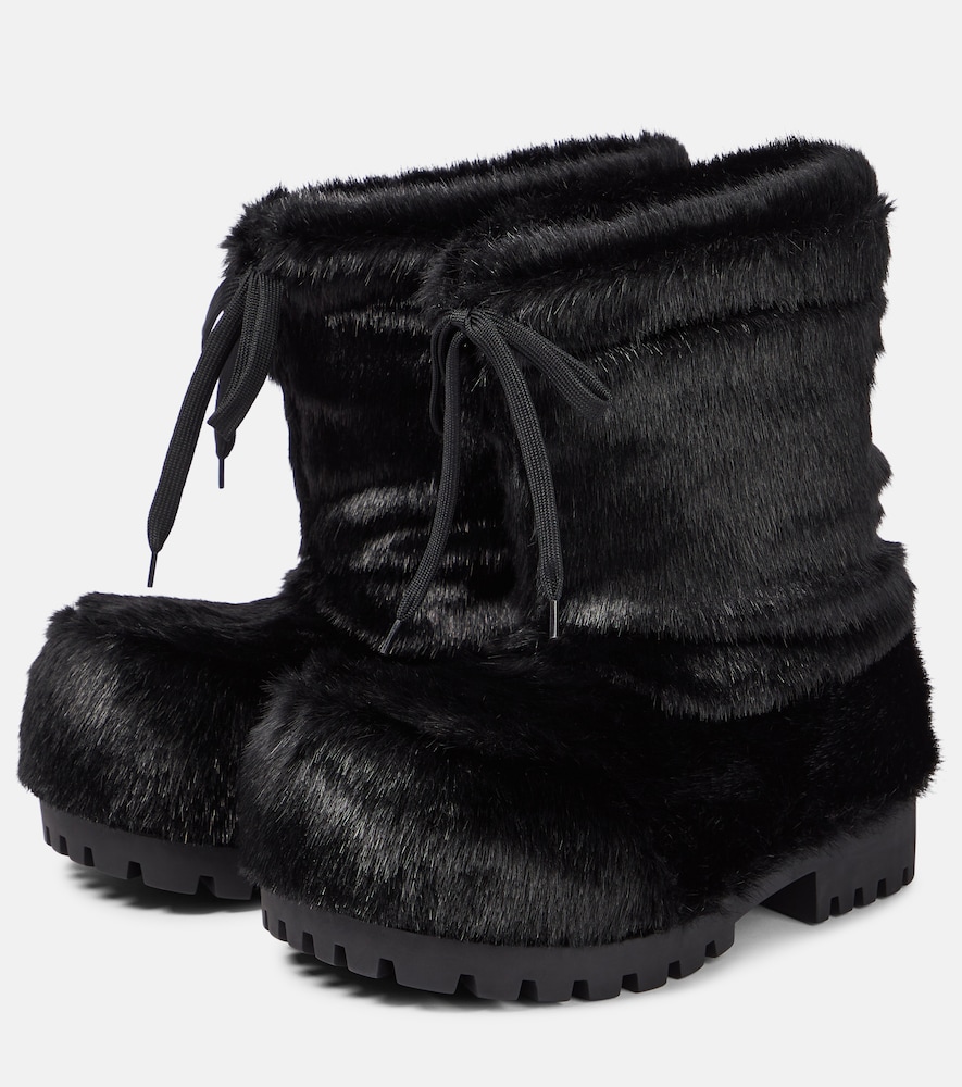 Alaska faux fur snow boots