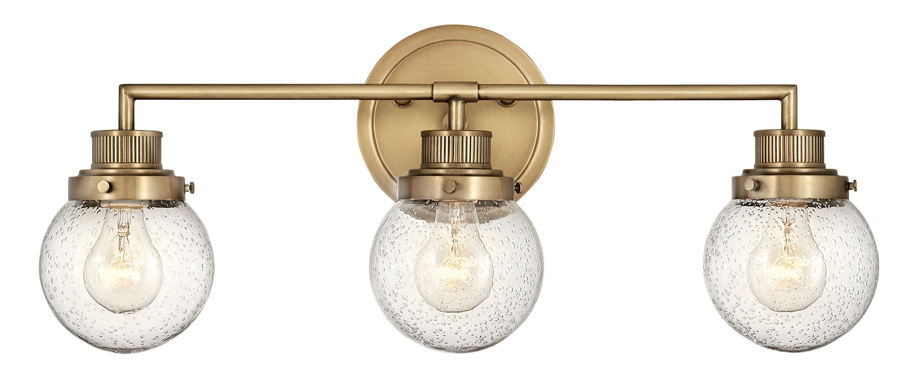 Heritage Brass LED Bath from the Poppy Collection