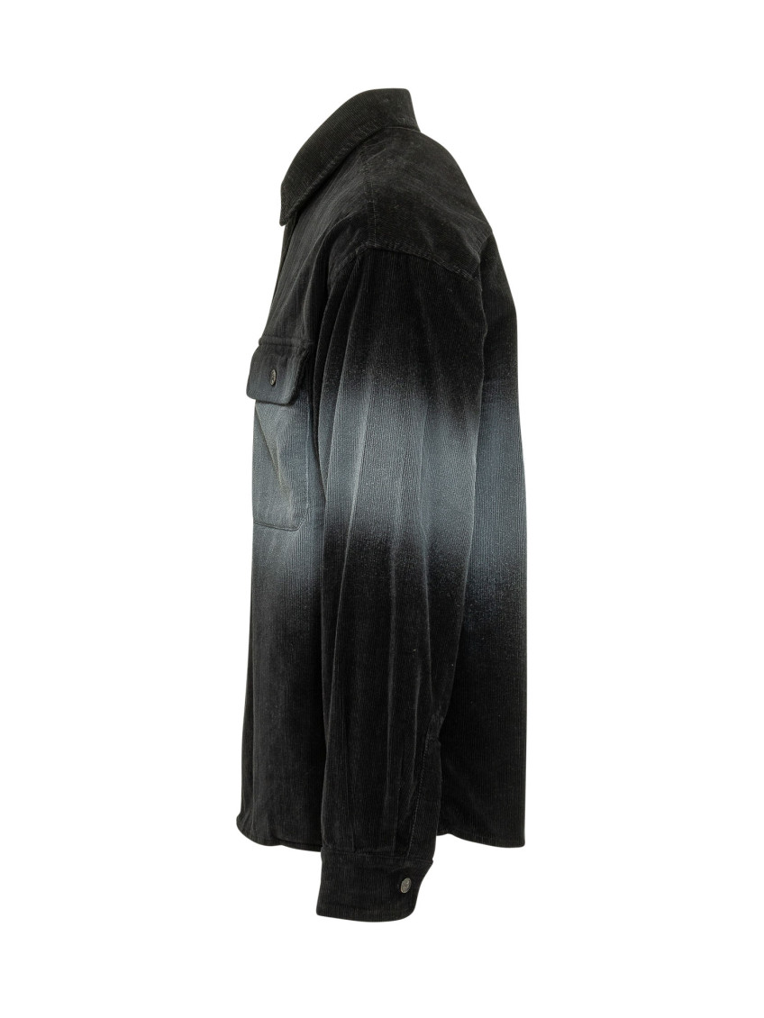 Black Regular Ombre Shirt