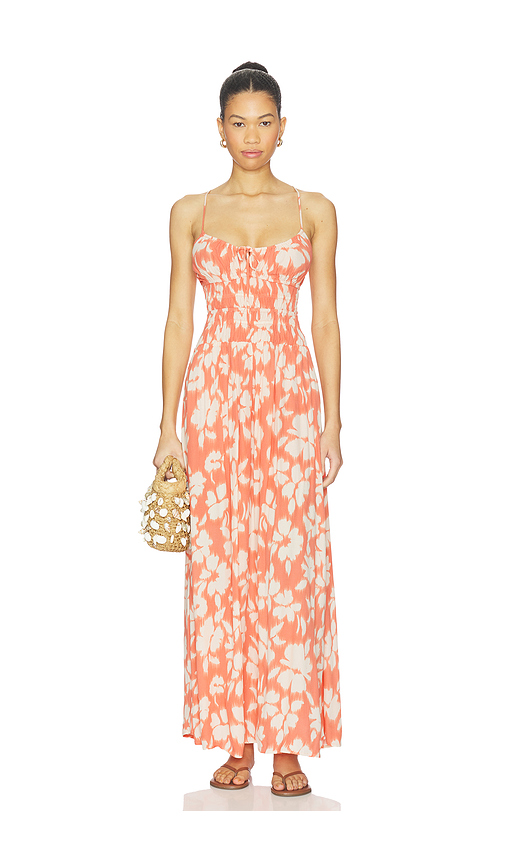 LSPACE MAXIKLEID TALA in Coral. Größe XS. Also in L