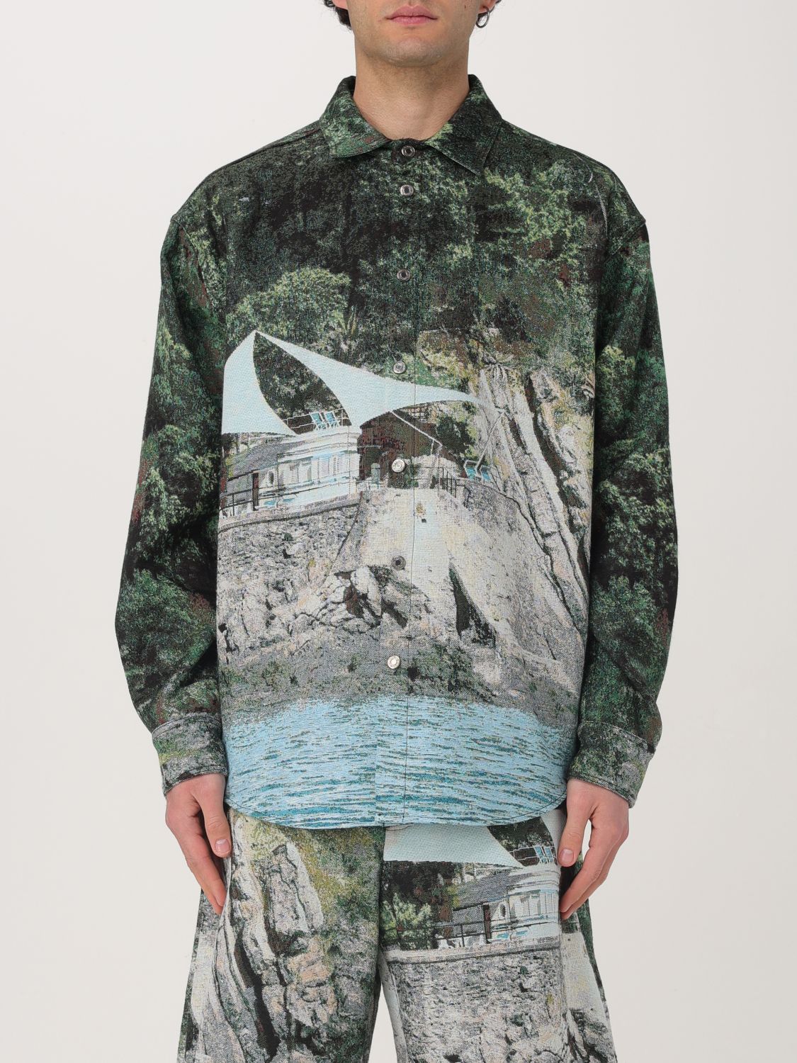 Shirt MSGM Men color Multicolor