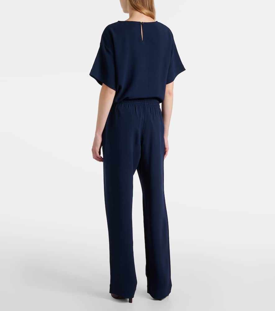 Asceno Aurelia crêpe straight pants