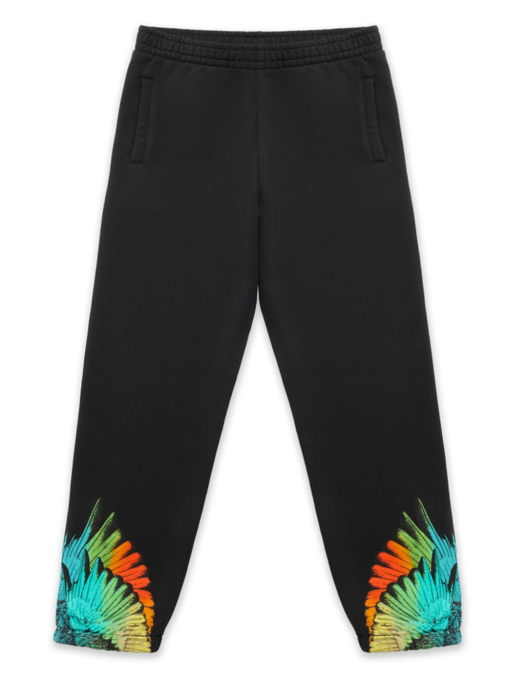 Icon Wings cotton track pants - Black