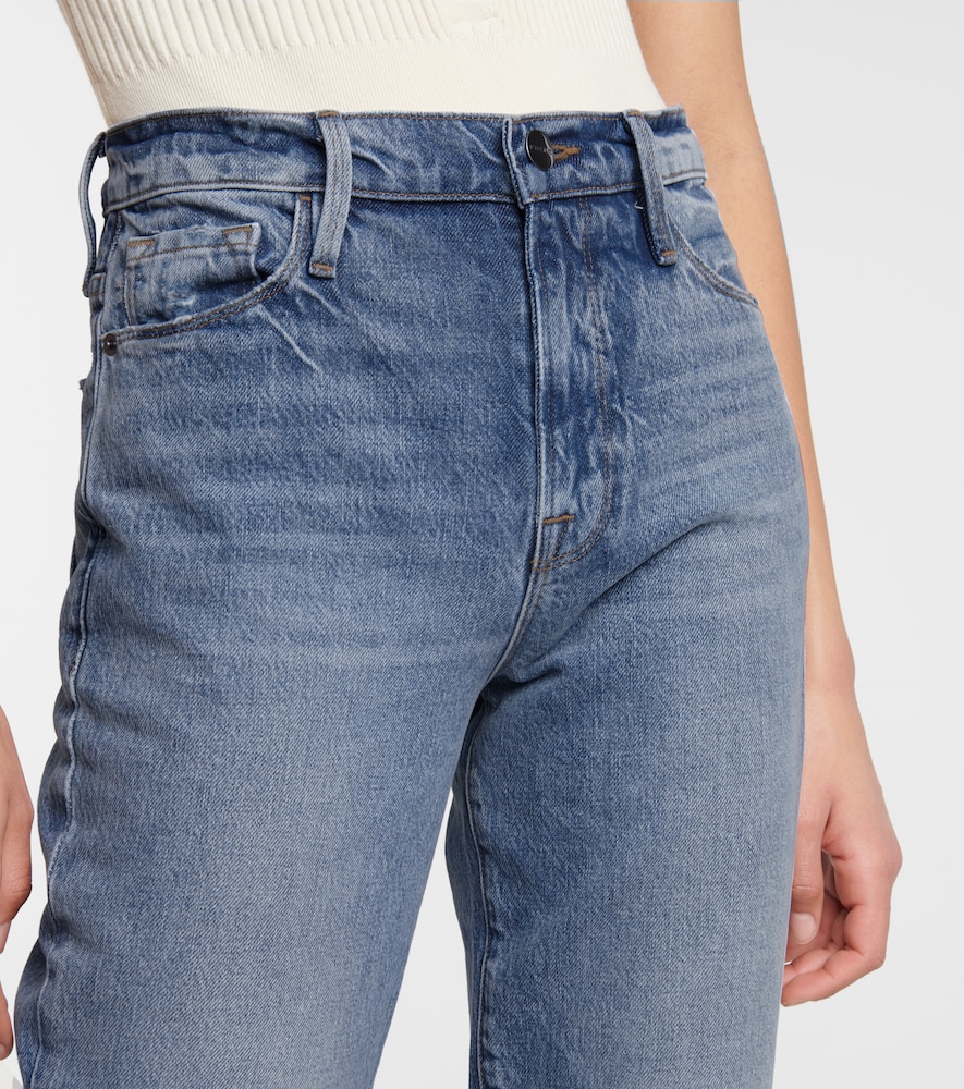 Le Drew high-rise straight jeans